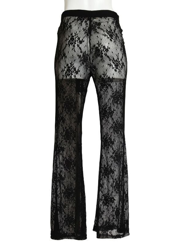 レースフレアレギンスパンツ | COQULE Online Shop