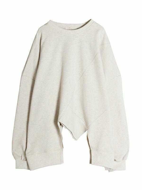 アシメヘムスウェット | COQULE Online Shop