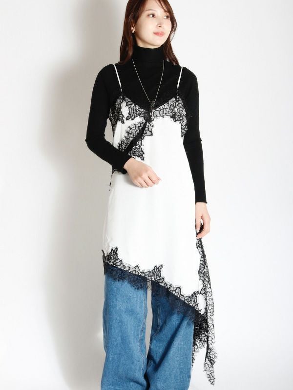 アシンメトリーデザインキャミワンピース | COQULE Online Shop