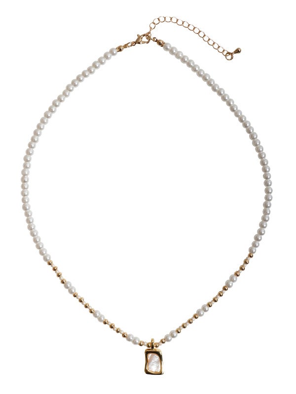 クリスタルビーズネックレス | COQULE Online Shop