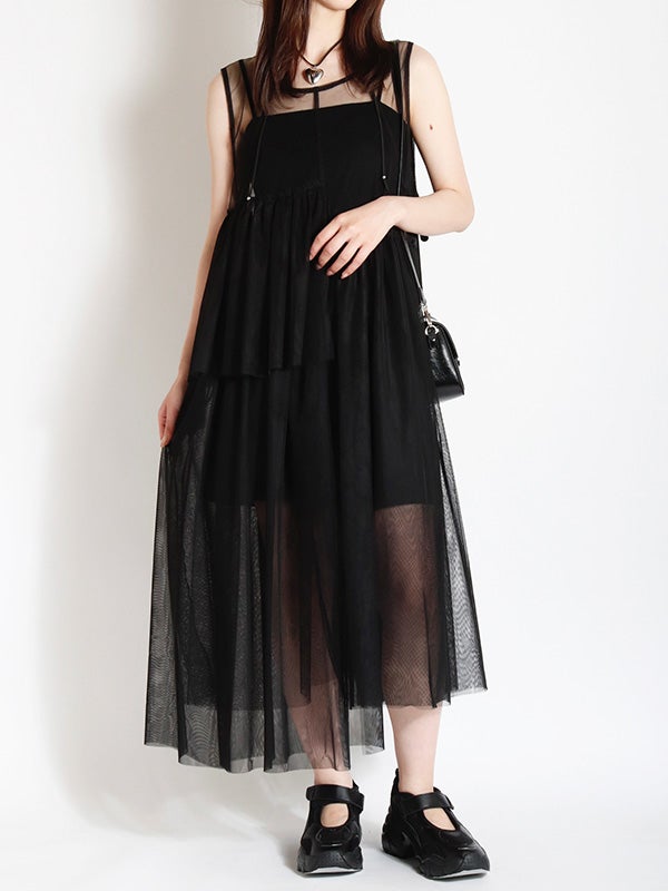 クリオネチュールワンピース チュールワンピース | COQULE Online Shop