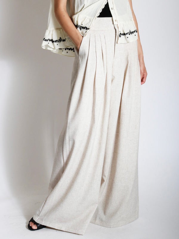 シアーレイヤードパンツ | COQULE Online Shop