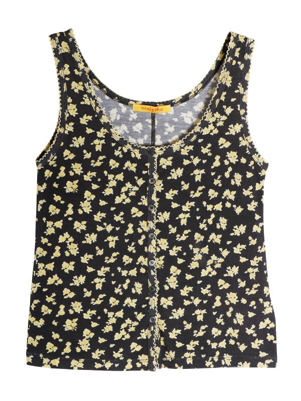 acalypha】花柄タンクトップ | COQULE Online Shop