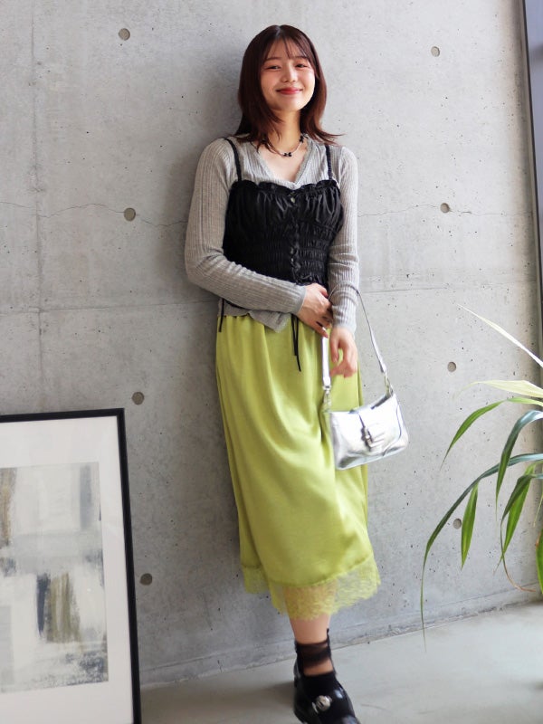 ランジェリーデザインスカート | COQULE Online Shop
