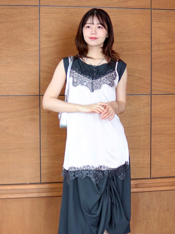ランジェリーデザインキャミソール | COQULE Online Shop ランジェリーデザインキャミソール | COQULE Online Shop