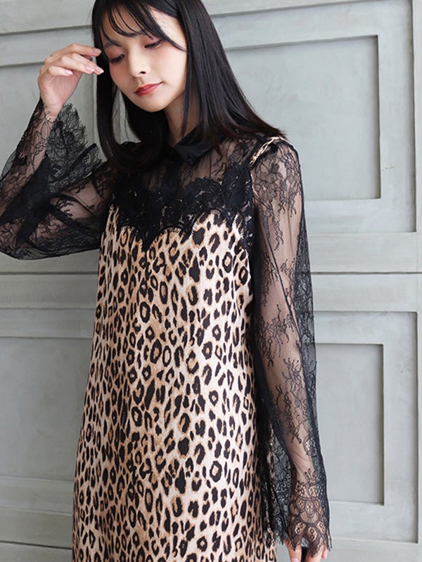 NUMPH】レオパードキャミワンピース | COQULE Online Shop