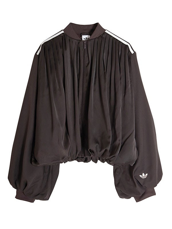 adidas】サテンプリーツトラックトップ | COQULE Online Shop