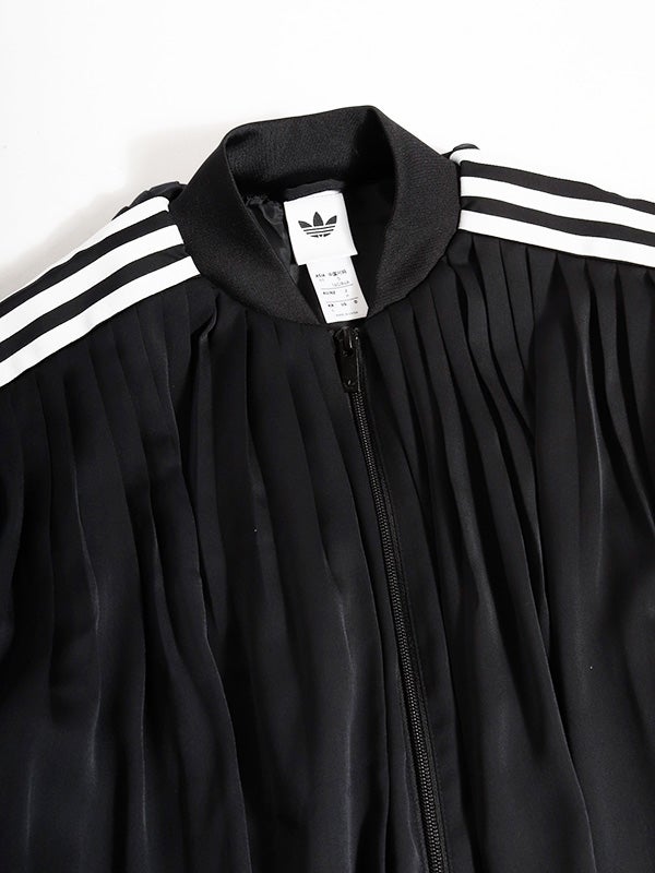 adidas】サテンプリーツトラックトップ | COQULE Online Shop