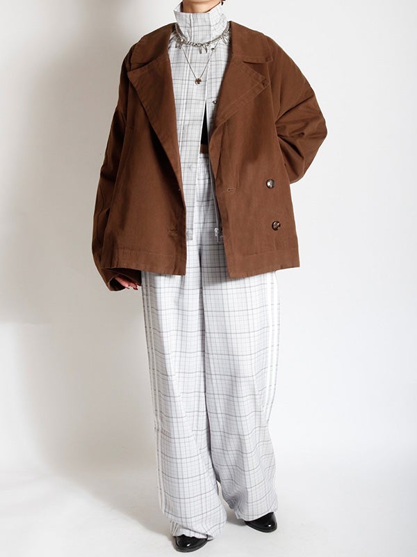 adidas】チェックトラックジャケット | COQULE Online Shop